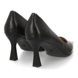 Zapatos elegantes tacón fino mujer color negro YG888