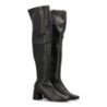 Botas caña encima la rodilla de mujer color negro BB-5564
