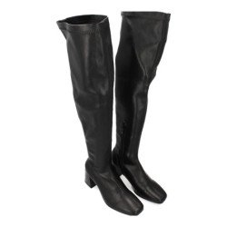 Botas caña encima la rodilla de mujer color negro BB-5564