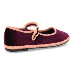 Bailarinas elegantes hebilla de mujer color nude FB-5562