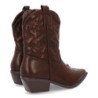 Botines camperos caña baja tacón medio mujer color marron YY-107