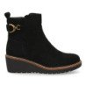 Botines elegantes cuña de mujer color negro 1986-16