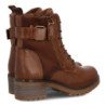 Botines estilo leñador tacón medio de mujer color camel 8126