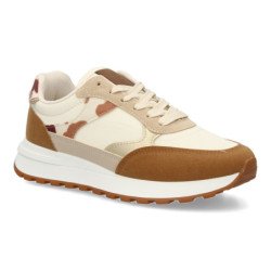 Deportivas snickers comodas de mujer color kaki TT-100