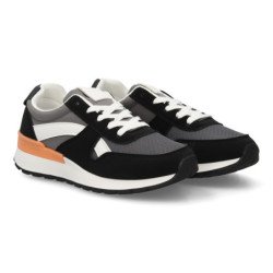 Deportivas snickers comodas de mujer color negro XX-15