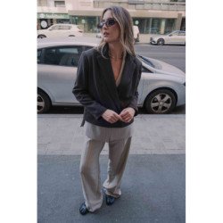 Pantalón pinzas rayas diplomáticas