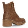 Botas estilo militar de mujer color cuero 1024