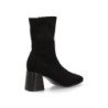Botas tacón ancho elegantes de mujer color negro