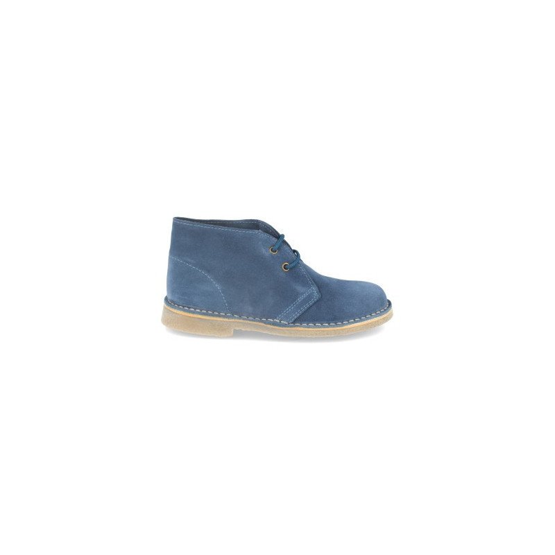 Botas safari planas comodas color jeans DB01