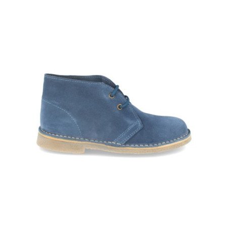 Botas safari planas comodas color jeans DB01