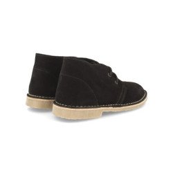 Botas safari planas comodas color negro DB01