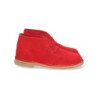 Botas safari planas comodas color rojo DB01