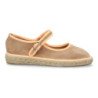 Bailarinas estilo alpargatas en yute de mujer color beige MT-87