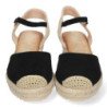 Sandalias de Cuña con Yute y Hebilla