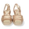 Sandalias de Cuña con Yute y Cordones