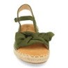 Sandalias Plana con Suela de Yute