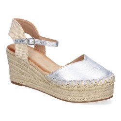 Sandalias de Cuña de Yute para Mujer Comodas y Elegantes con Detalles Trenzados
