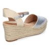 Sandalias de Cuña de Yute para Mujer Comodas y Elegantes con Detalles Trenzados