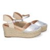 Sandalias de Cuña de Yute para Mujer Comodas y Elegantes con Detalles Trenzados