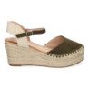 Sandalias de Cuña de Yute para Mujer Comodas y Elegantes con Detalles Trenzados