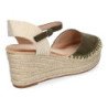 Sandalias de Cuña de Yute para Mujer Comodas y Elegantes con Detalles Trenzados