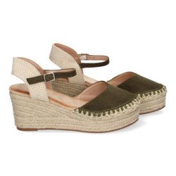 Sandalias de Cuña de Yute para Mujer Comodas y Elegantes con Detalles Trenzados
