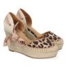 Sandalias de Mujer con Cuña de Yute Comodas y Elegantes Diseño Moderno con Cintas