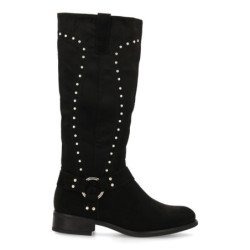 Bota campera para mujer con tachuelas