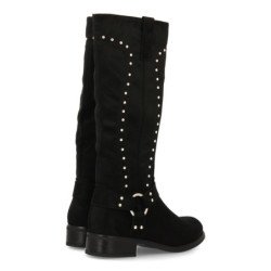 Bota campera para mujer con tachuelas
