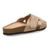 Sandalias Plana de Mujer Pala entrecruzada con Planta Anatomica de Bio