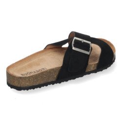 Sandalias Plana de Mujer Pala entrecruzada con Planta Anatomica de Bio
