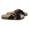Sandalias Plana de Mujer Pala entrecruzada con Planta Anatomica de Bio