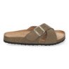 Sandalias Plana de Mujer Pala entrecruzada con Planta Anatomica de Bio