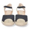 Sandalias de Cuña con Yute y Hebilla
