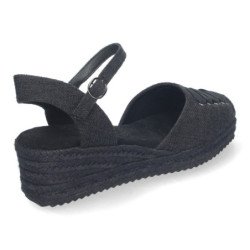 Sandalias de Cuña para Mujer Cómda y Elegante Forrada de Yute