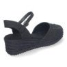 Sandalias de Cuña para Mujer Cómda y Elegante Forrada de Yute