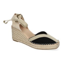 Sandalias de Mujer Estilo Valenciana de Yute Diseño Moderno Detalles en la Pala