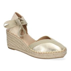Sandalias de Mujer Estilo Valenciana de Yute Diseño Moderno Detalles en la Pala