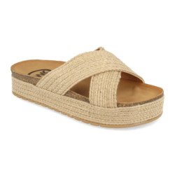 Sandalias Plana con Planta Anatomica y Yute