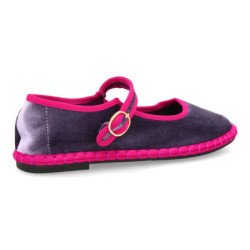 Bailarina con estampado liso para mujer.