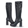 Bota de Tacon con Cremallera