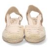 Sandalias de Cuña con Yute y Cordones