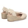 Sandalias de Cuña con Yute y Cordones