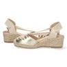 Sandalias de Cuña con Yute y Cordones