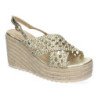 Sandalias de Cuña de Yute para Mujer Comodas y Elegantes Diseño Trenzado en la Pala
