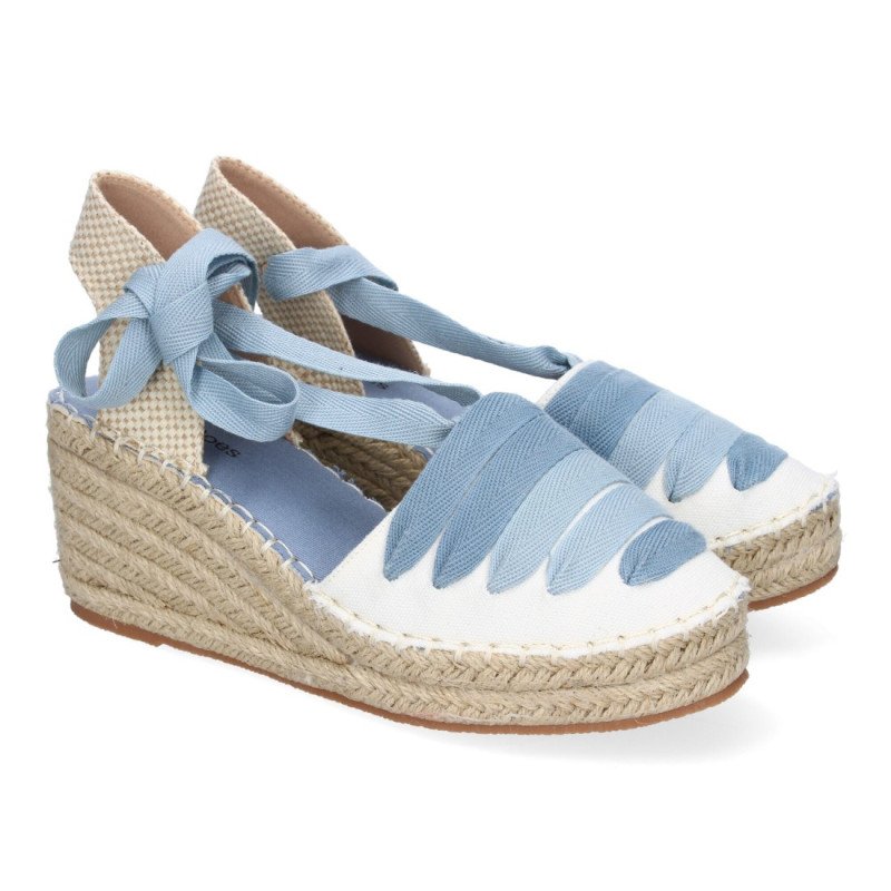 Sandalias de Mujer con Cuña de Yute Diseño Moderno Perfectas para PrimaveraVerano