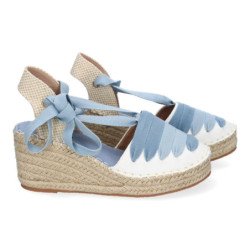 Sandalias de Mujer con Cuña de Yute Diseño Moderno Perfectas para PrimaveraVerano