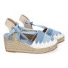 Sandalias de Mujer con Cuña de Yute Diseño Moderno Perfectas para PrimaveraVerano