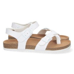 Sandalias Bio Plana con Hebillas