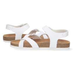 Sandalias Bio Plana con Hebillas